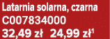 Latarnia solarna, czarna C007834000 32,49 z 24,99 z 1