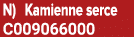 N) Kamienne serce C009066000