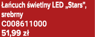  a cuch wietlny LED „Stars”, srebrny C008611000 51,99 z 