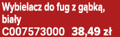 Wybielacz do fug z g bk , bia y C007573000 38,49 z 