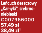  a cuch deszczowy „Kamyki”, srebrno niebieski C007966000 57,49 z 38,49 z 1