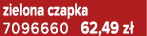 zielona czapka 7096660 62,49 z 