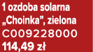 1 ozdoba solarna „Choinka”, zielona C009228000 114,49 z 