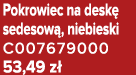 Pokrowiec na desk sedesow , niebieski C007679000 53,49 z 
