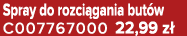Spray do rozci gania but w C007767000 22,99 z 