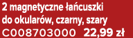 2 magnetyczne a cuszki do okular w, czarny, szary C008703000 22,99 z 