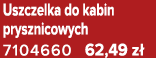 Uszczelka do kabin prysznicowych 7104660 62,49 z 