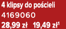 4 klipsy do po cieli 4169060 28,99 z 19,49 z 1
