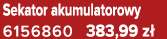 Sekator akumulatorowy 6156860 383,99 z 
