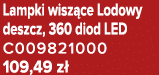 Lampki wisz ce Lodowy deszcz, 360 diod LED C009821000 109,49 z 