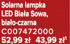 Solarna lampka LED Bia a Sowa, bia o czarna C007472000 52,99 z 43,99 z 1