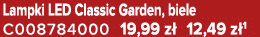 Lampki LED Classic Garden, biele C008784000 19,99 z 12,49 z 1