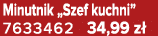 Minutnik „Szef kuchni” 7633462 34,99 z 