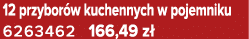 12 przybor w kuchennych w pojemniku 6263462 166,49 z 