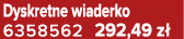 Dyskretne wiaderko 6358562 292,49 z 