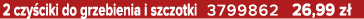2 czy ciki do grzebienia i szczotki 3799862 26,99 z 