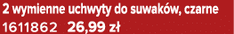 2 wymienne uchwyty do suwak w, czarne 1611862 26,99 z 