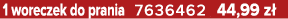 1 woreczek do prania 7636462 44,99 z 