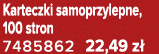 Karteczki samoprzylepne, 100 stron 7485862 22,49 z 