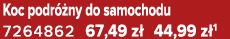 Koc podr ny do samochodu 7264862 67,49 z  44,99 z 1