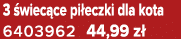 3 wiec ce pi eczki dla kota 6403962 44,99 z 