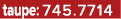 taupe: 745.7714