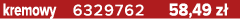 kremowy 6329762 58,49 z 
