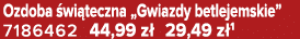 Ozdoba wi teczna „Gwiazdy betlejemskie” 7186462 44,99 z  29,49 z 1