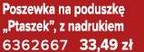 Poszewka na poduszk „Ptaszek”, z nadrukiem 6362667 33,49 z 