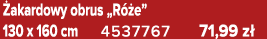  akardowy obrus „R e” 130 x 160 cm 4537767 71,99 z 