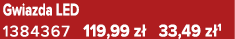 Gwiazda LED 1384367 119,99 z 33,49 z 1