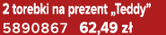 2 torebki na prezent „Teddy” 5890867 62,49 z 