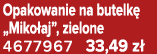 Opakowanie na butelk „Miko aj”, zielone 4677967 33,49 z 