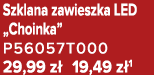 Szklana zawieszka LED „Choinka” P56057T000 29,99 z 19,49 z 1