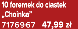 10 foremek do ciastek „Choinka” 7176967 47,99 z 