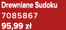 Drewniane Sudoku 7085867 95,99 z 