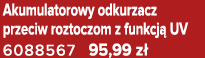 Akumulatorowy odkurzacz przeciw roztoczom z funkcj UV 6088567 95,99 z 