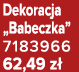 Dekoracja „Babeczka” 7183966 62,49 z 