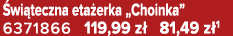  wi teczna eta erka „Choinka” 6371866 119,99 z 81,49 z 1