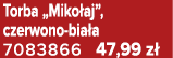 Torba „Miko aj”, czerwono bia a 7083866 47,99 z 