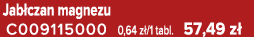 Jab czan magnezu C009115000 0,64 z /1 tabl. 57,49 z 