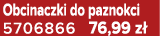 Obcinaczki do paznokci 5706866 76,99 z 