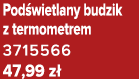 Pod wietlany budzik z termometrem 3715566 47,99 z 