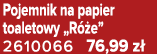 Pojemnik na papier toaletowy „R e” 2610066 76,99 z 