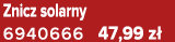 Znicz solarny 6940666 47,99 z 