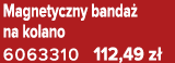Magnetyczny banda na kolano 6063310 112,49 z 
