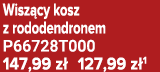 Wisz cy kosz z rododendronem P66728T000 147,99 z 127,99 z 1