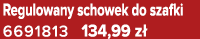 Regulowany schowek do szafki 6691813 134,99 z 