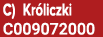 C) Kr liczki C009072000