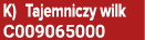 K) Tajemniczy wilk C009065000